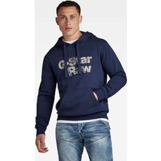 G-Star Herre Gensere G-Star Painted Graphic Hoodie Dark blue Men