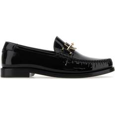 Saint Laurent Herren Halbschuhe Saint Laurent Black Leather Le Loafers Loafers