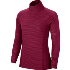 Nike Damen Sweatshirt Pro HyperWarm Rot