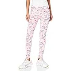 Viskose Strumpfhosen & Stay-ups cosey Bedruckte Bunte Leggins Einheitsgröße Verschiedene Leggings Designs, Einhörner Pink, Einheitsgröße