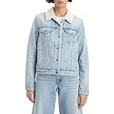 Levi's Donna Abbigliamento esterno Levi's Original Sherpa Trucker - Jean Délavé