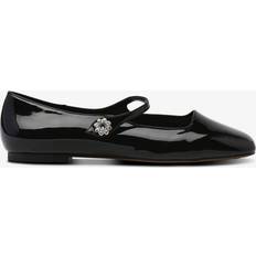 38 ⅓ Ballerines Mango Patent Flat Shoes, Black