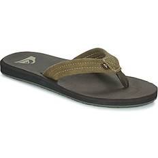 Sko Quiksilver Flip flops CARVER SUEDE CORE Kaki