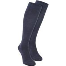 Viscose Socks Sock Snob Mens Knee High Bamboo Grey