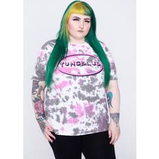 Unisex TShirt: Scratch Logo Oval DipDye XXLarge Clothing