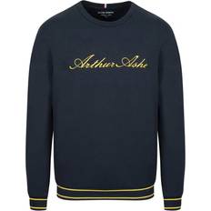 Le Coq Sportif Sweatere Le Coq Sportif Tennis Crew sweatshirt Herrer Tøj Blå