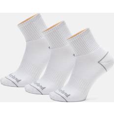 Timberland Unisex Underwear Timberland All Gender Pack Bowden Quarter Socks In White White Unisex