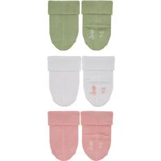 Baby Socken Sterntaler Baby-Söckchen 3er-Pack uni Bambus zartrosa bunt