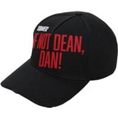 DSquared2 Men Headgear DSquared2 Men's If Not Dean, Dan! Baseball Cap in Black
