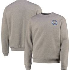 Corduroy Jumpers Fanatics Manchester City Crew Sweatshirt Grey Mens