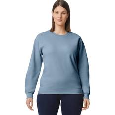 Gildan Unisex Tröjor Gildan Softstyle Fleece Midweight Pullover Mid Blue