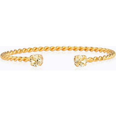 Caroline Svedbom L Armband Caroline Svedbom Mini Twisted Bracelet Gold Jonquil
