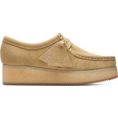 Beige - Women Derby Clarks Wallacraft Bee Brown