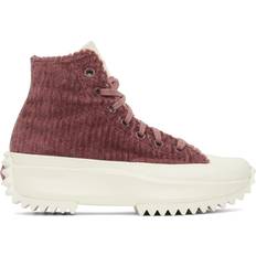 Converse Run Star Shoes Converse Burgundy Run Star Hike Sneakers Dark Wine/Saddle/Egr