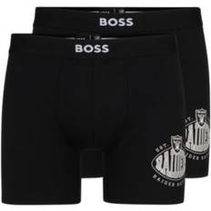 Underwear BOSS x NFL two-pack of boxer briefs with collaborative branding- Raiders Men's Underwear and Nightwear