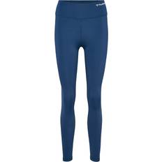 Jersey Tights Hummel MT Active High Waist Træningstights Dame Blå