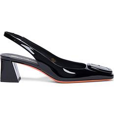 Santoni Femme Escarpins et Talons Santoni Women's Mid-heel Slingback - Black