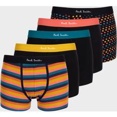 Jersey Men's Underwear Paul Smith Five-Pack Multicolor Boxers BLACKS