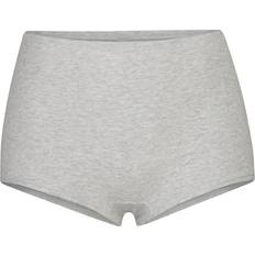 Grey - Skiing Knickers SKIMS For $36 Boy Short Grey Cotton Jersey