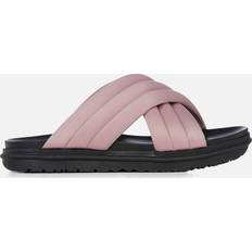 Thong Slides EMU Australia Women's Wallaman Quilted Neoprene Sandals Purple