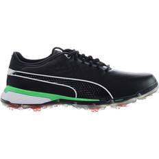 Puma ProAdapt Delta X LE Black Mens Golf Shoes Leather