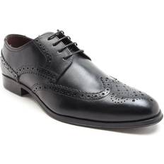 Red Tape 'Banks' Brogue Derby Formal Men's Shoes Black