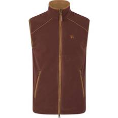 Beige - Herre Veste Härkila Sandhem 200 Vest - Burgundy