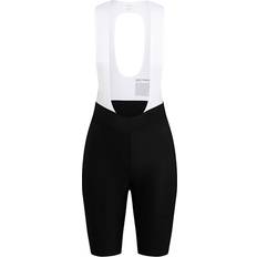 Rapha Bekleidung Rapha kurze damen tragerhose rapha core schwarz weis