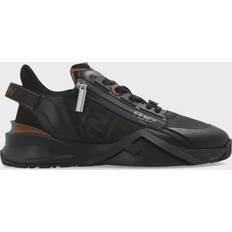 Skor Fendi Skor, Herr, Svart, EU, Läder, Sneakers med logotyp