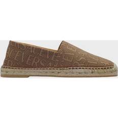 Brown - Men Espadrilles Versace Allover' Espadrilles Brown