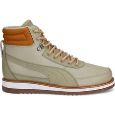 Puma Unisex Desierto v2 sneakers, Pebble Gray-Pebble Gray-Desert TAN, UK, BEIgE