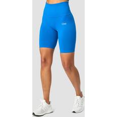 ICIW Ribbed Define Seamless Pocket Biker Shorts Cobalt Blue