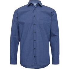 Garant Shirt l/s regular fit Blå