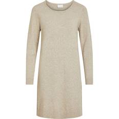 Vila Long Sleeved Knitted Dress