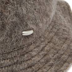 Our Legacy Bucket Hat Med Logo - Taupe Grey