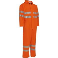 4XL Regnställ Elka 078000R Heldragt fluorescerende orange