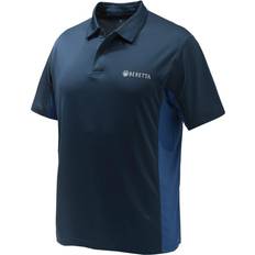 Unisex Flash Tech Polo, M, Blue Total Eclipse