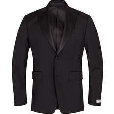 Tiger of Sweden Herren Jacketts Tiger of Sweden Justin Tuxedo Blazer Black Schwarz Smoking-Sakko Grösse: