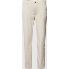 MAC Dame Bukser & Shorts MAC Chino Turn Up Bukser - Ivory