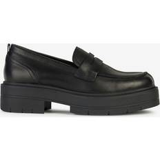 Sin cordones Mocasines Geox Spherica Ec7 Mujer Negro