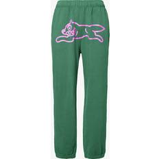 Running - White Trousers ICECREAM Running Dog Joggers, Green