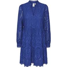 T-shirtklänningar Y.A.S dam Yasholi Ls Dress S. Noos klänning, Djup ultraljud