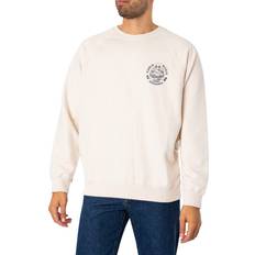 Edwin Music Channel Sweatshirt Whisper White