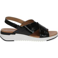 Caprice Pantofole e Sandali Caprice UK EUR 38 black naplak casual open sandals Black