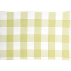 Checkered Place Mats C&F Home Franklin Peridot Place Mat Green