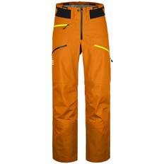 Orange - Skifahren Bekleidung Ortovox Herren Deep Shell Hose braun