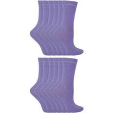 Purple Underwear Sock Snob Pair Multipack Kids Cotton Colourful Casual Purple