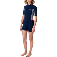 Swim & Water Sports Peak Womens 2023 Energy 1.5mm Back Zip Shorty Wetsuit Navy