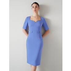 L.K. Bennett Womens Diana Dresses,Wedgewood Blue