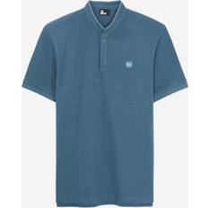 The Kooples Deep Blue Cotton Polo T-shirt